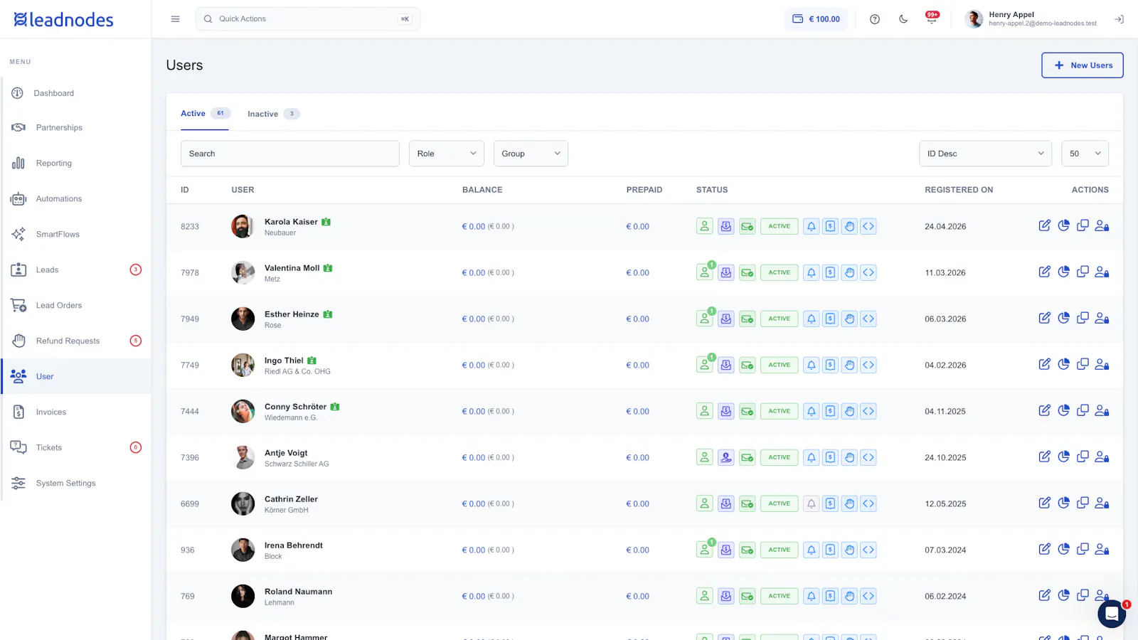 Leadnodes screenshot 4