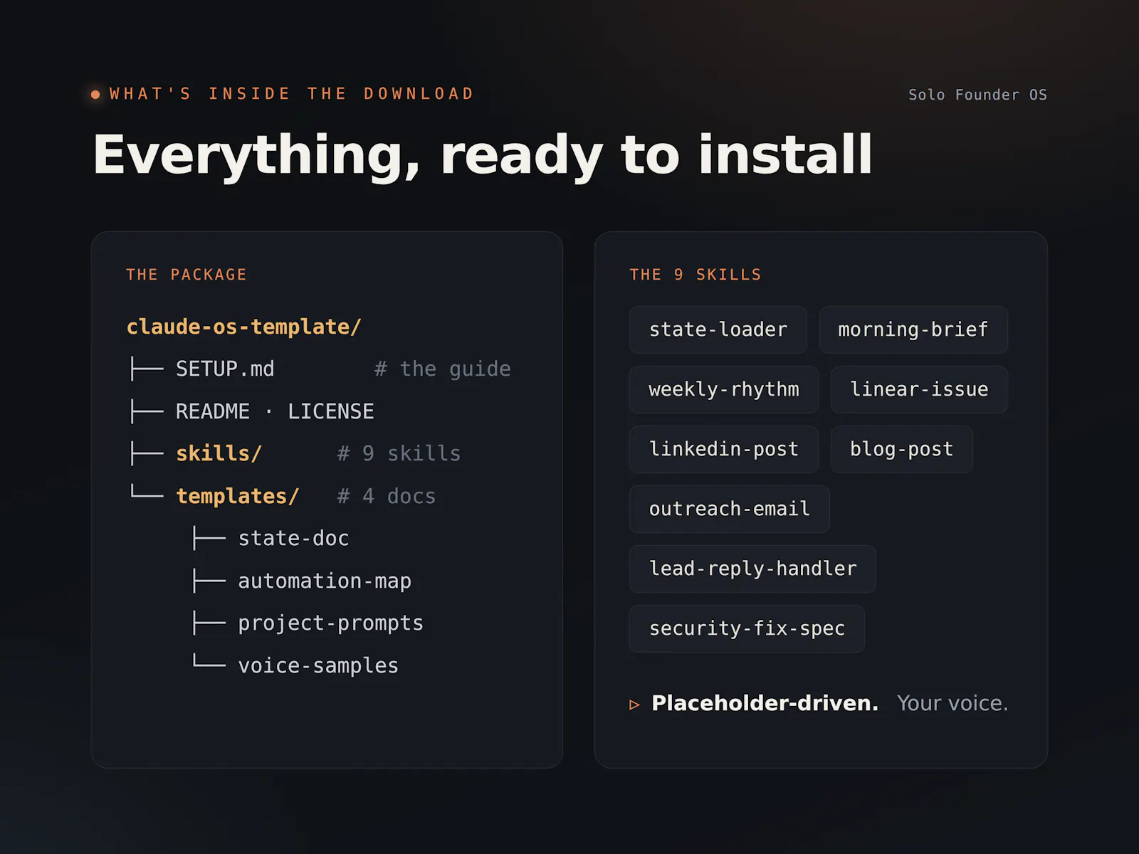 Solo Founder OS screenshot 3
