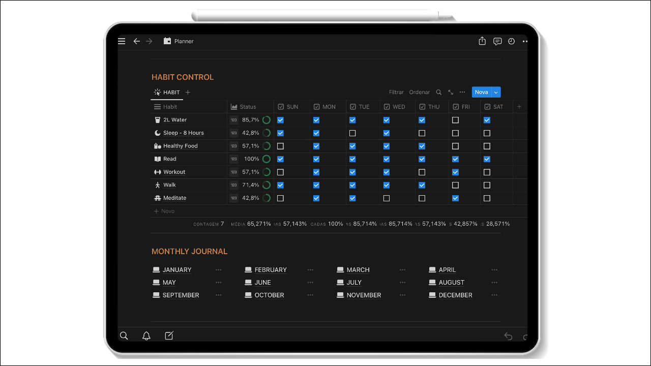 Planner gallery image