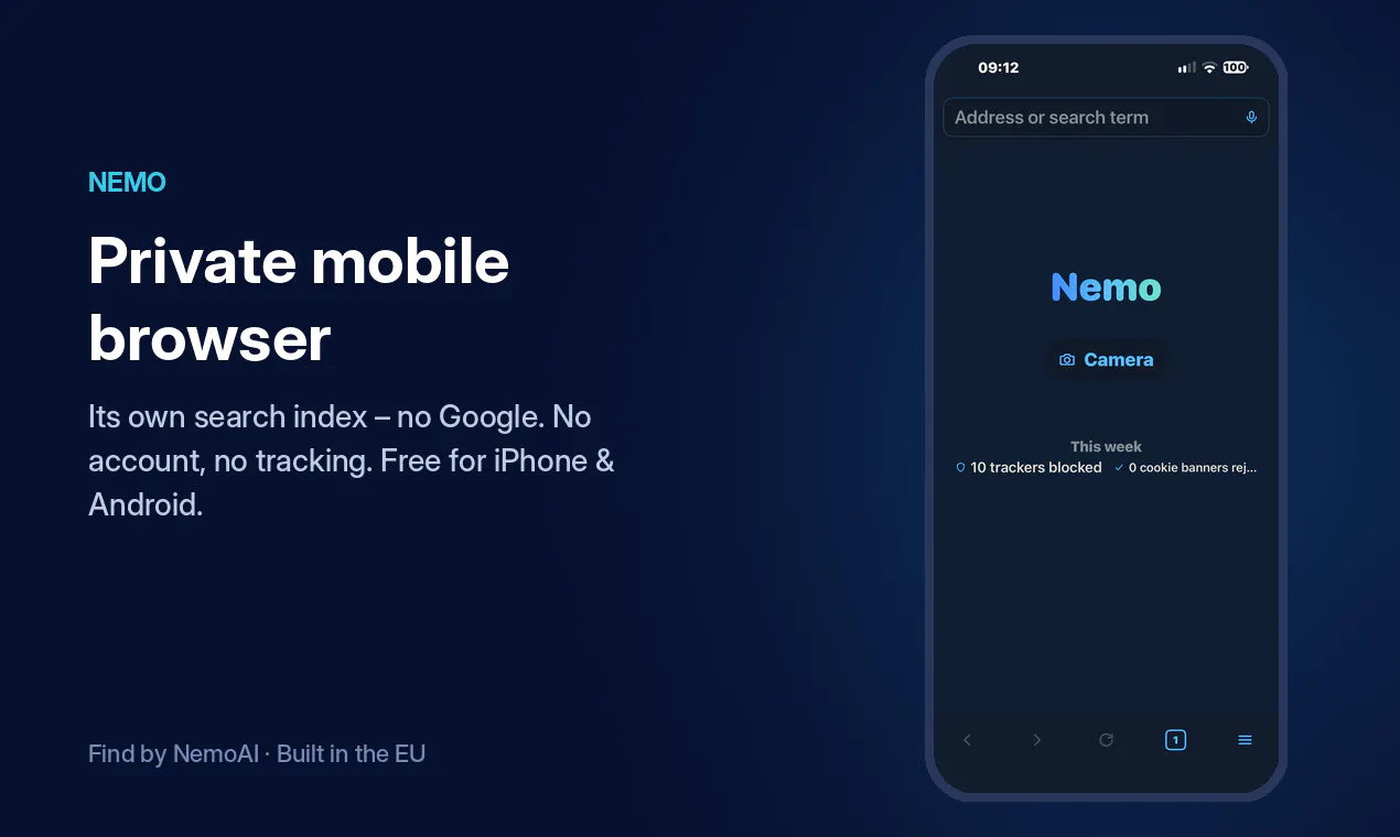 Nemo – Private Browser gallery image