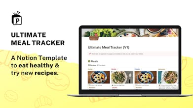 Ultimate Meal Tracker (V1) gallery image