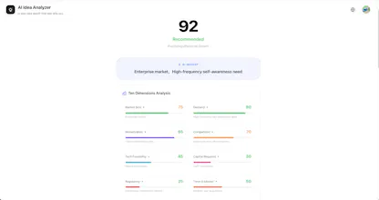 AI Idea Analyzer gallery image