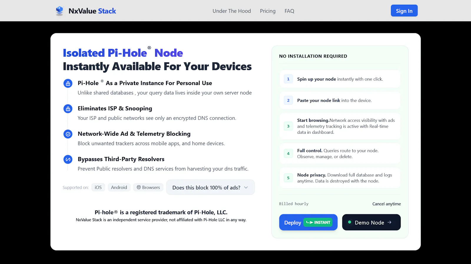NxValue Stack screenshot 1