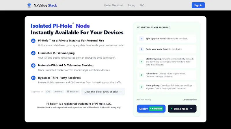 NxValue Stack screenshot 1