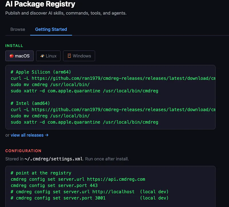 CMDReg screenshot 1