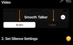 Smooth Talker - Remove silence media 1