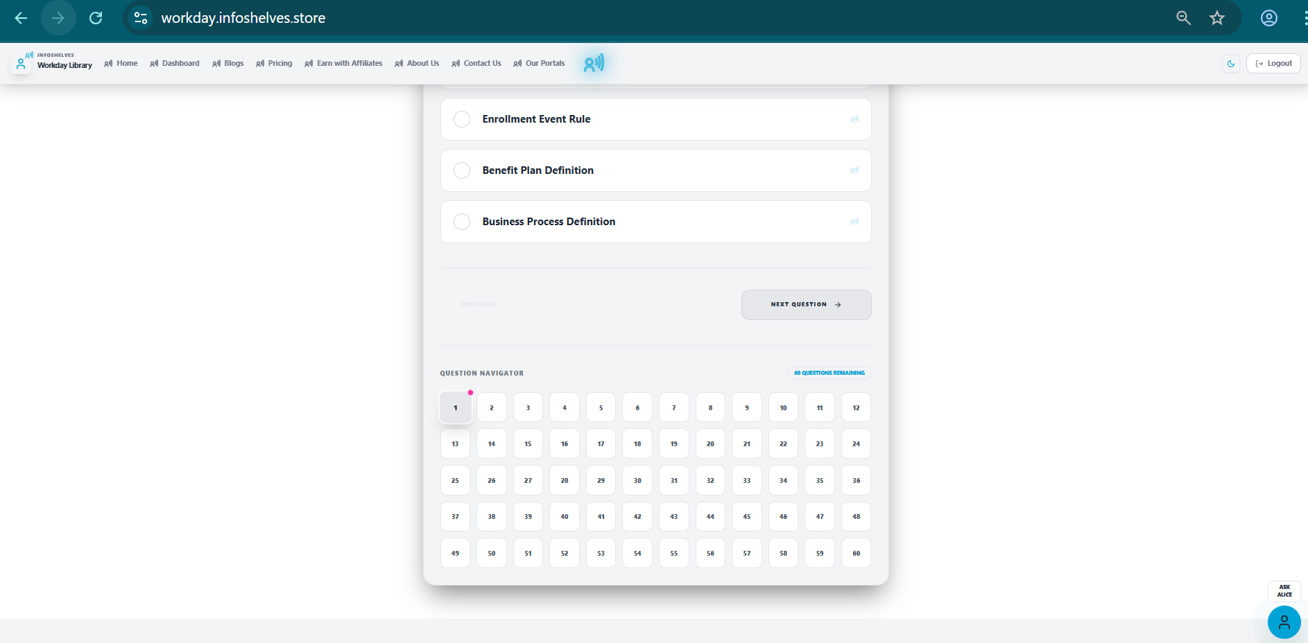 InfoShelves Workday Certification app gallery image