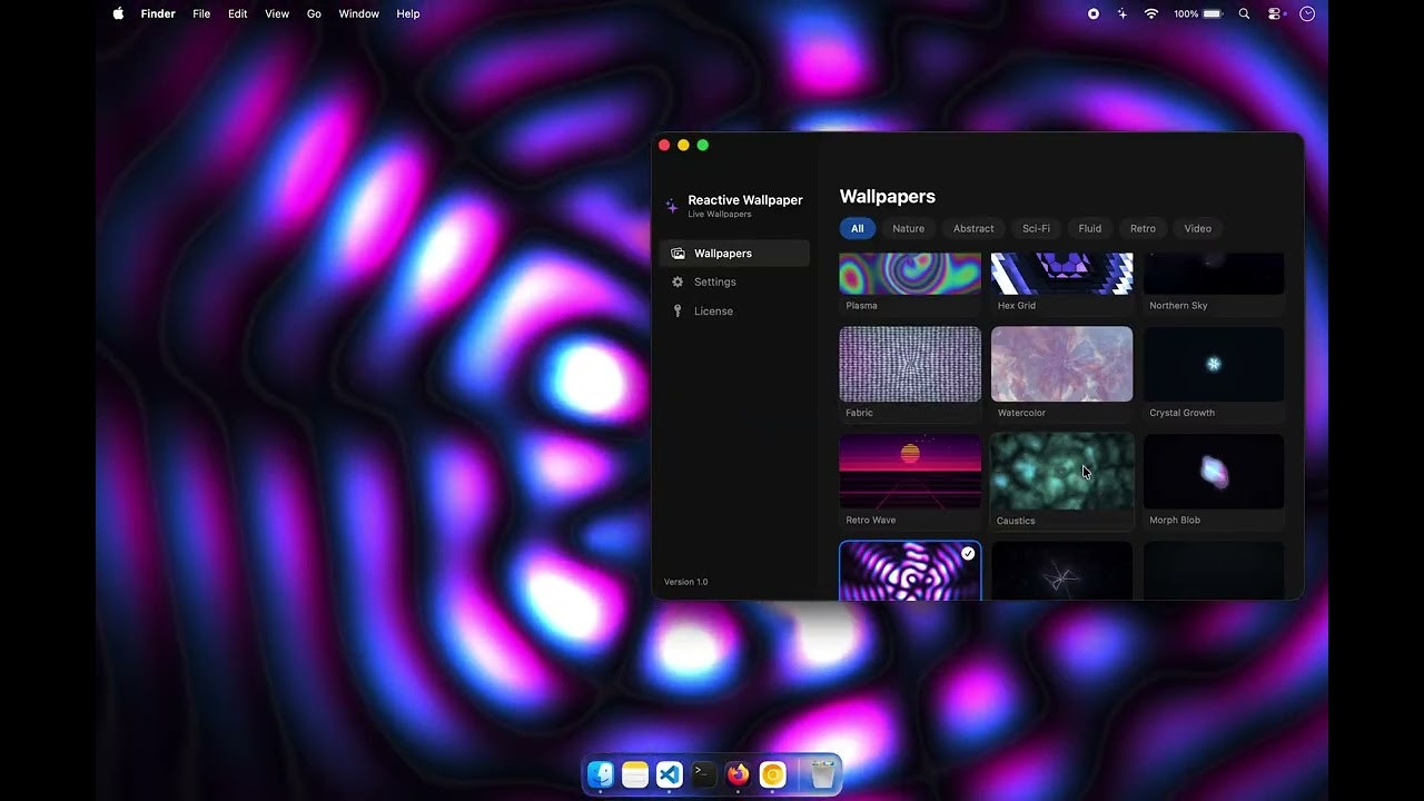 Reactive Wallpaper gallery image