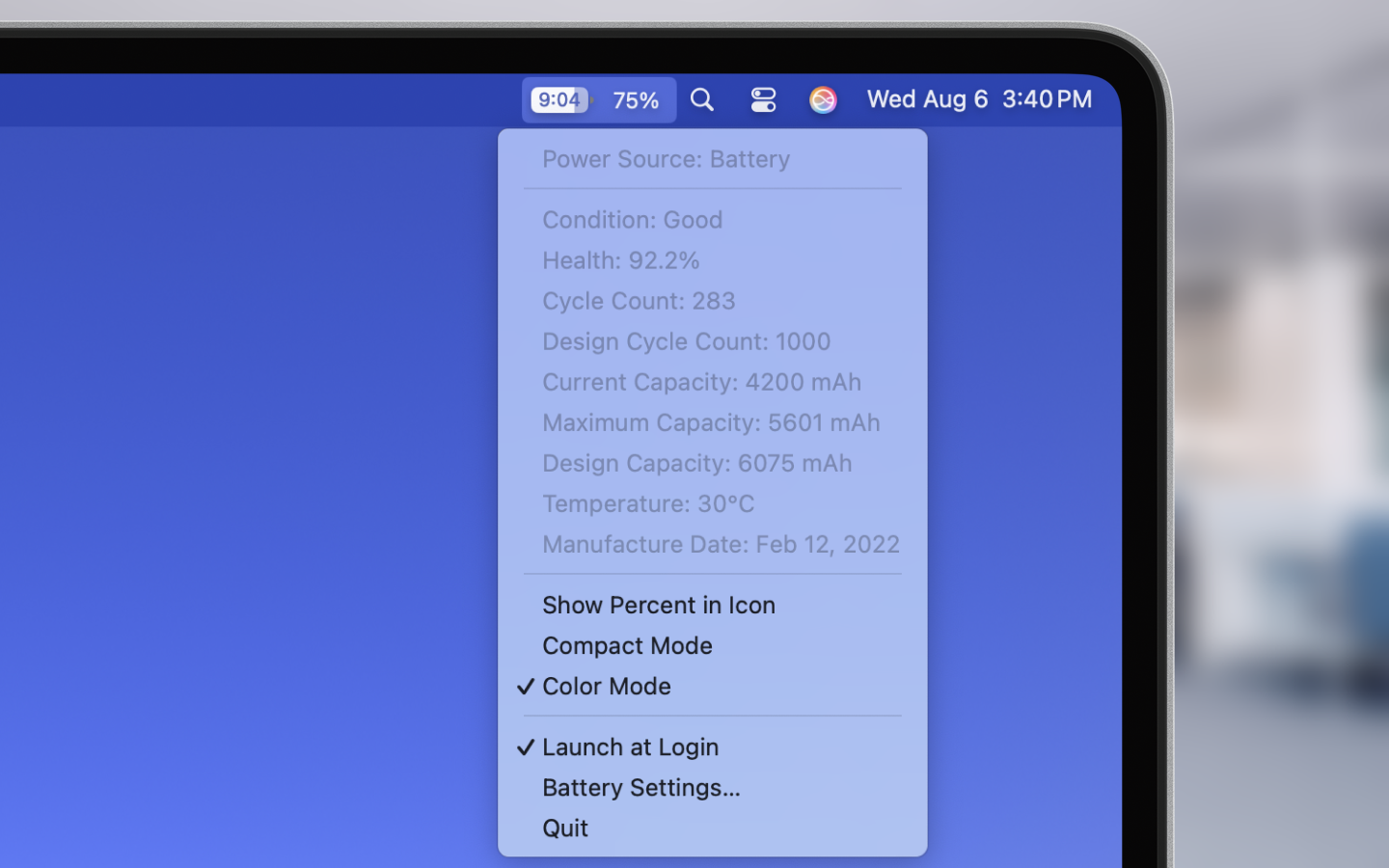 Battery Life and Health gallery image