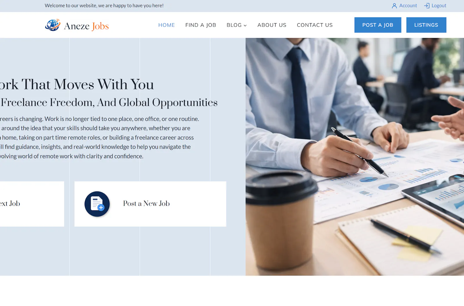Aneze.com screenshot 1