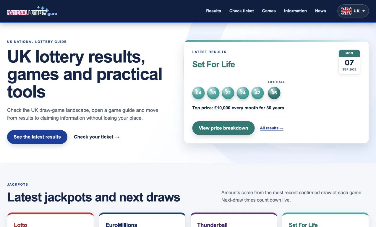 NationalLottery.guru gallery image