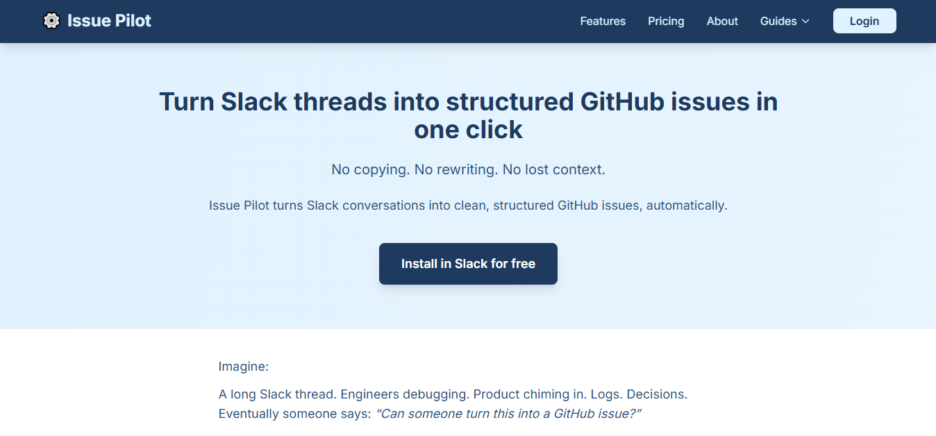 Issue Pilot gallery image