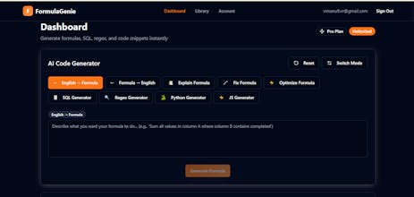 FormulaGenie gallery image