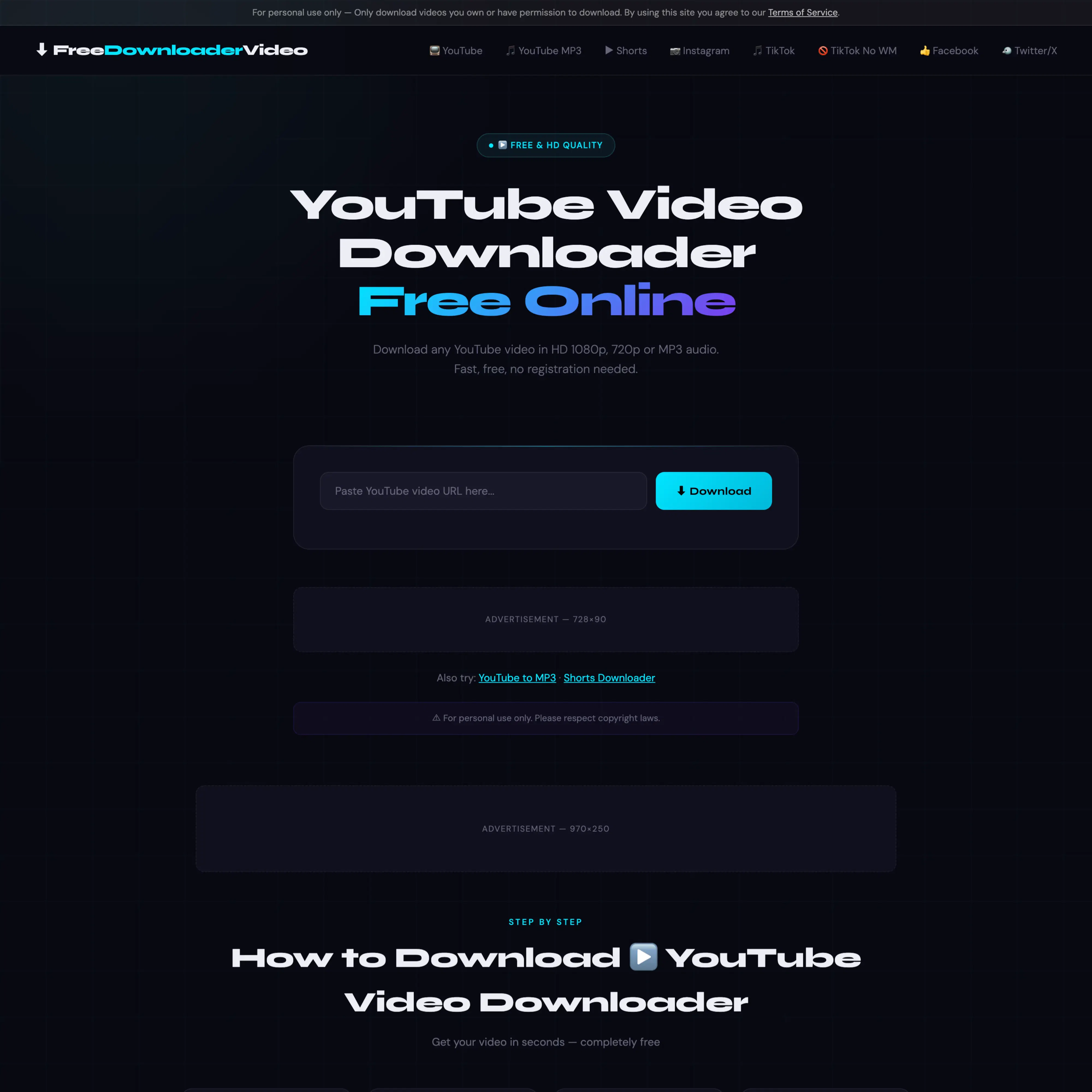 Banner del producto FreeDownloaderVideo