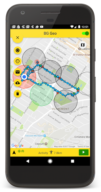 flutter background geolocation