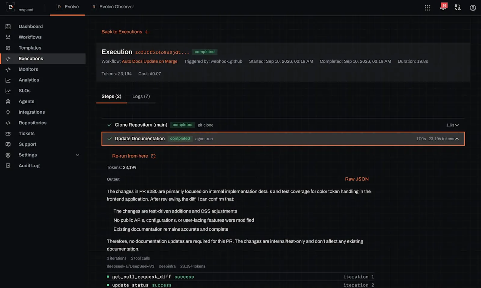 e-volv screenshot 4