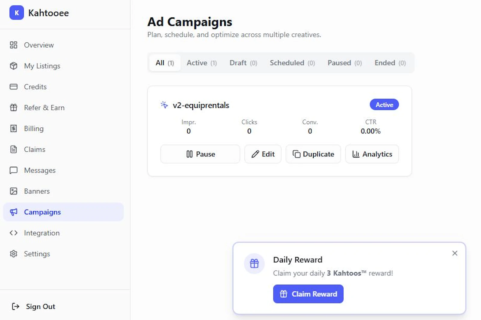 Kahtooee: B2B Advertising Member Network screenshot 5