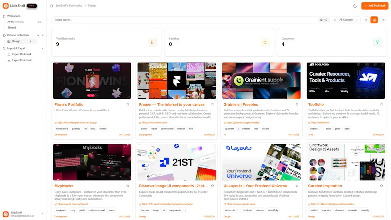 LinkShelf screenshot 6