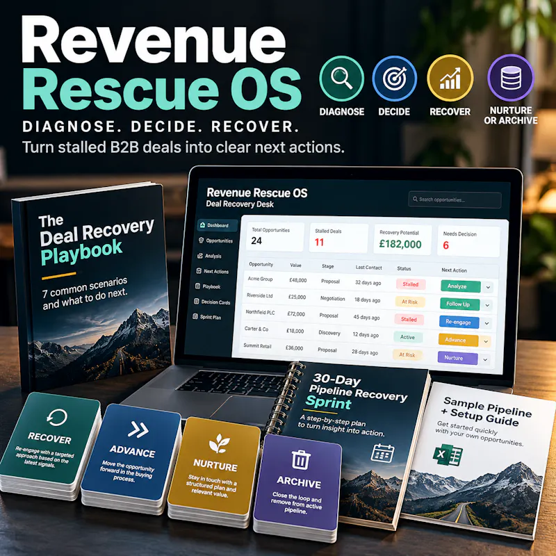 Revenue Rescue OS screenshot 1