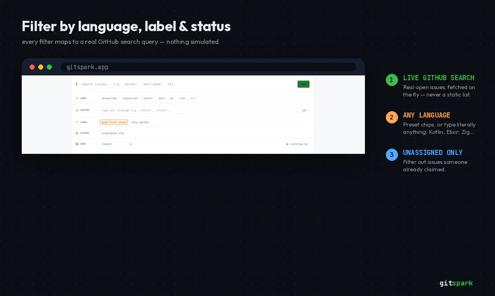 gitspark screenshot 3