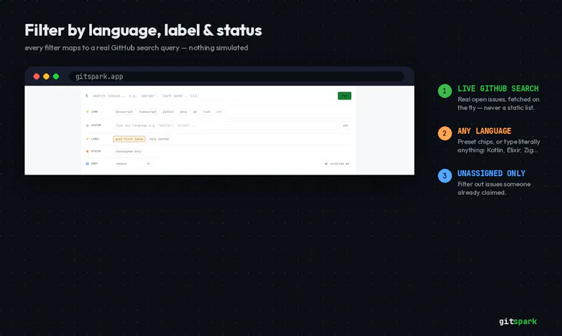 gitspark screenshot 3