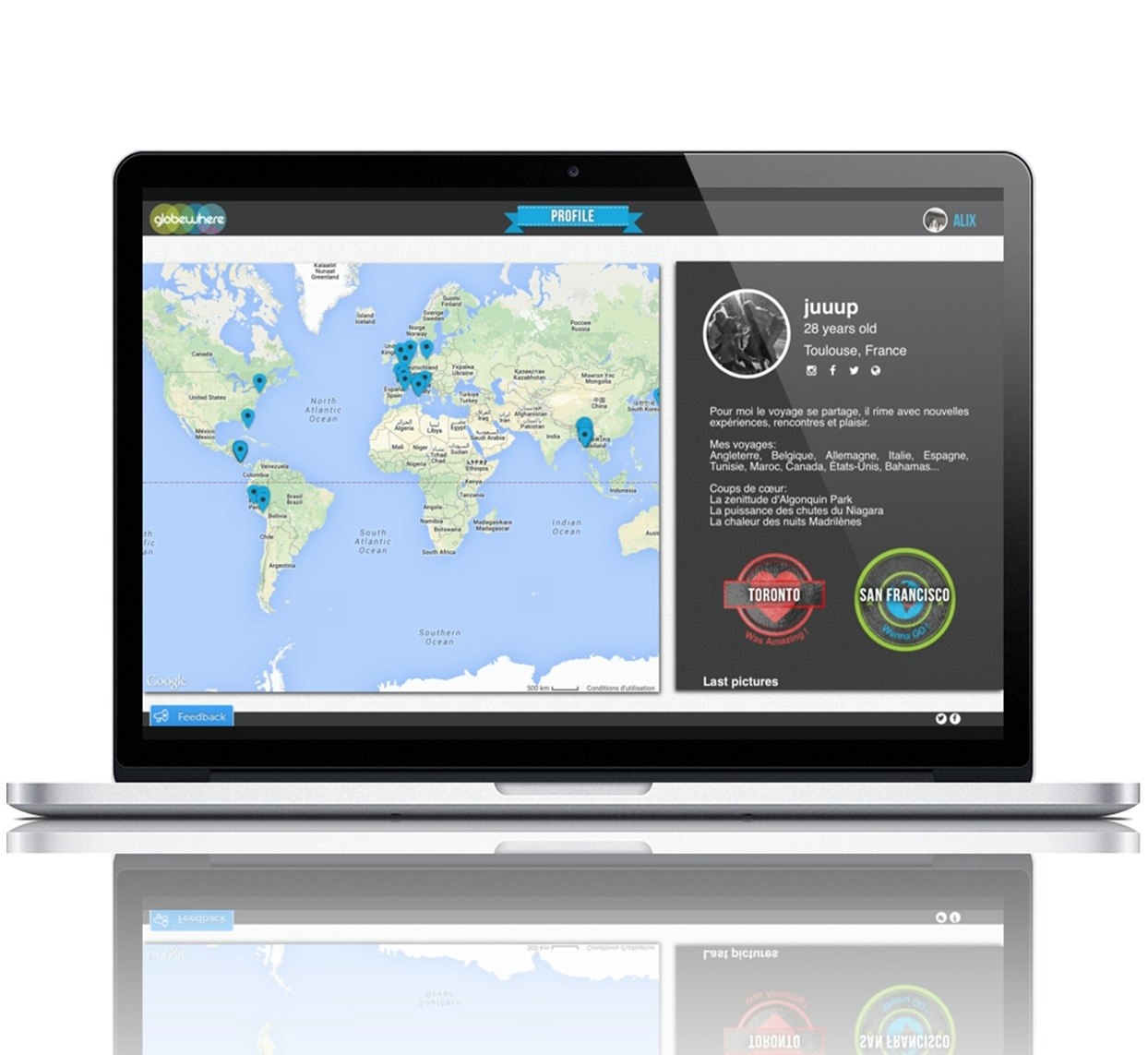 GlobeWhere gallery image