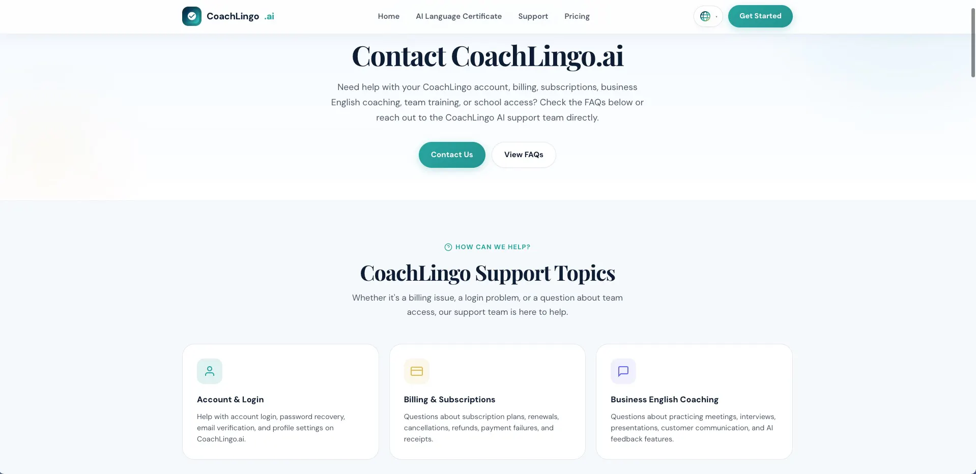 CoachLingo for AI Language Coaching gallery image