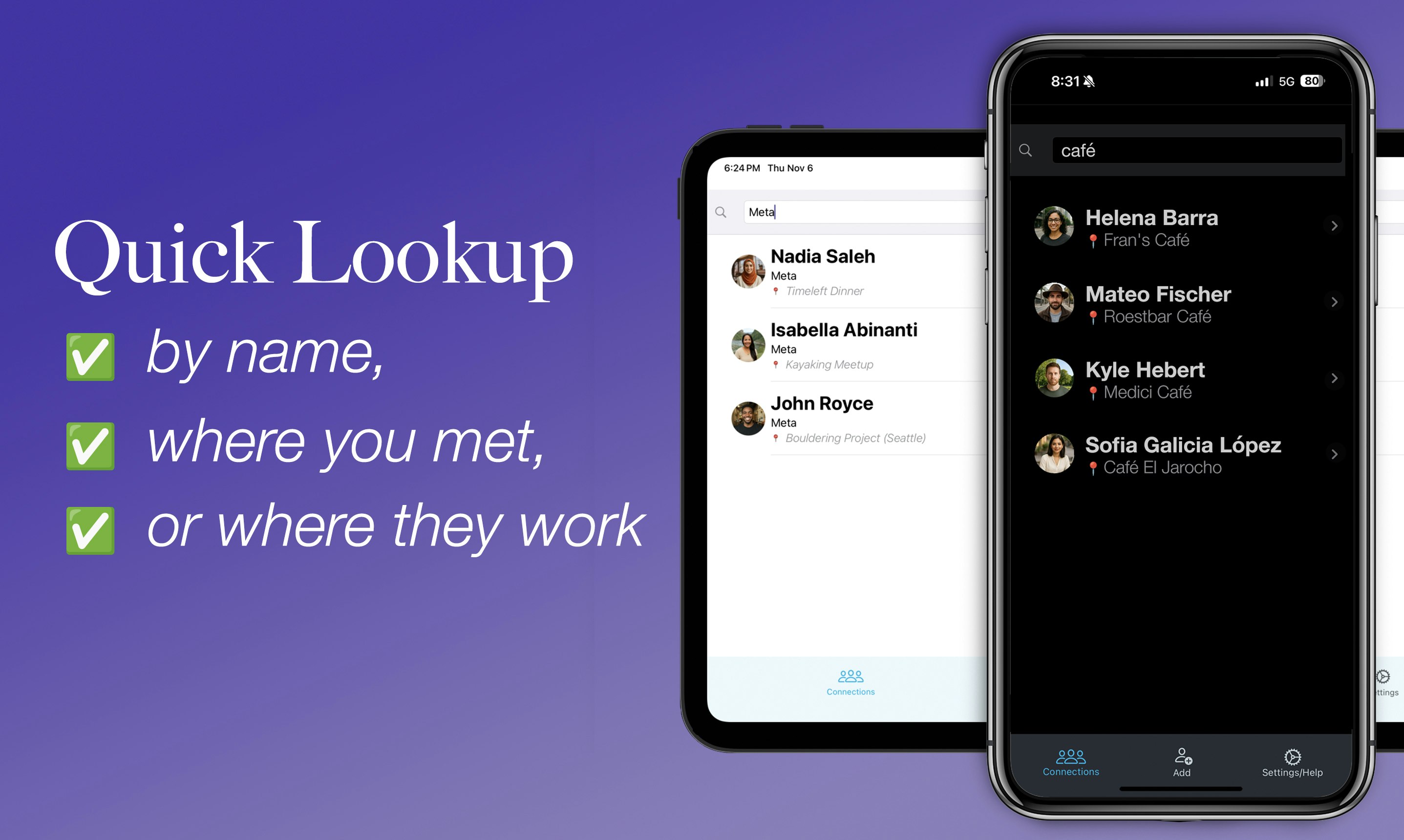 Known Names - Screenshot 3 showing product features and functionality