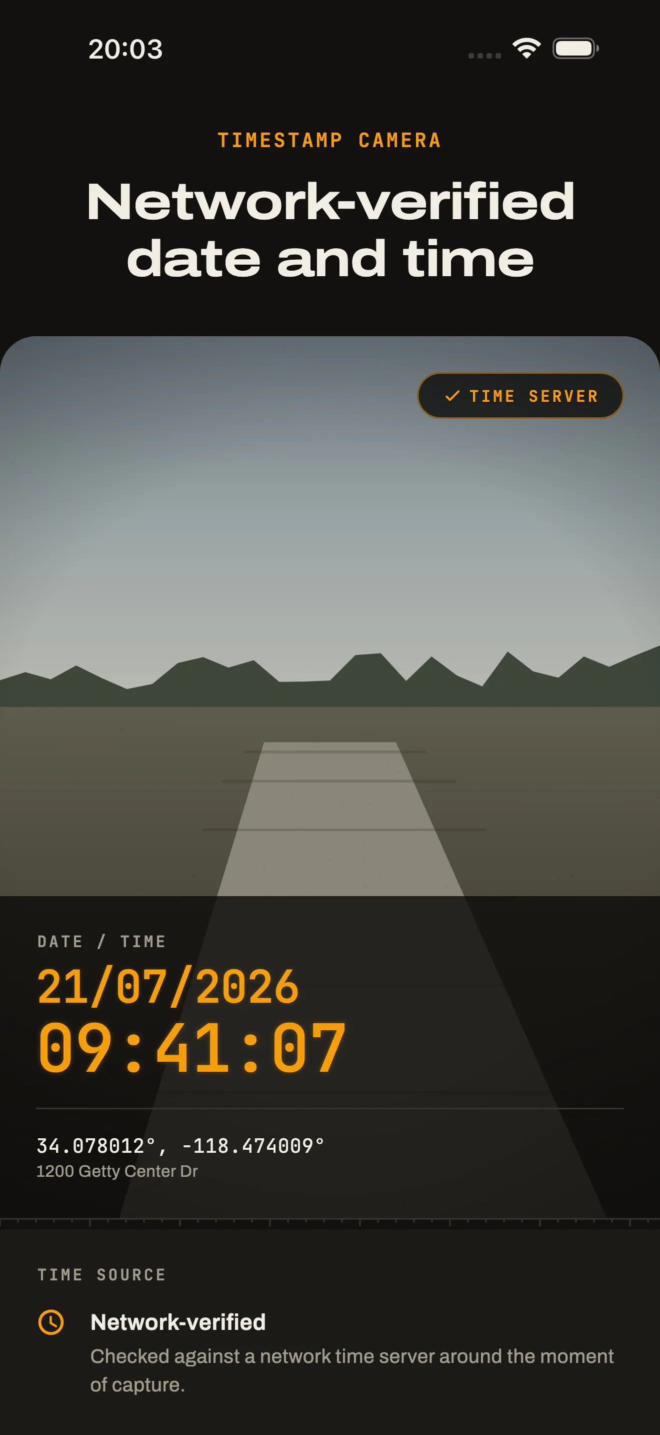 GeoProof screenshot