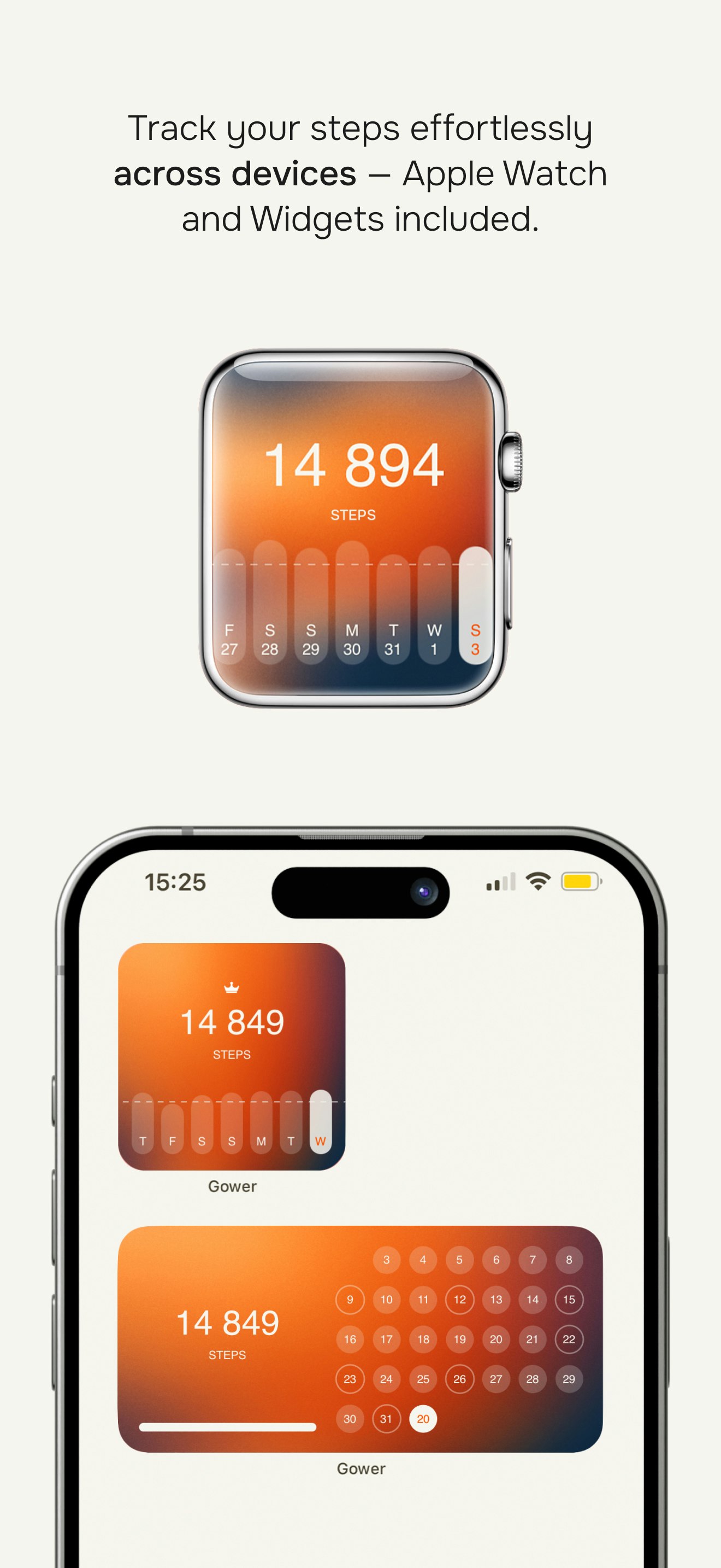 Gower - Step Tracker Companion - Volg uw stappen, transformeer uw leven media 6