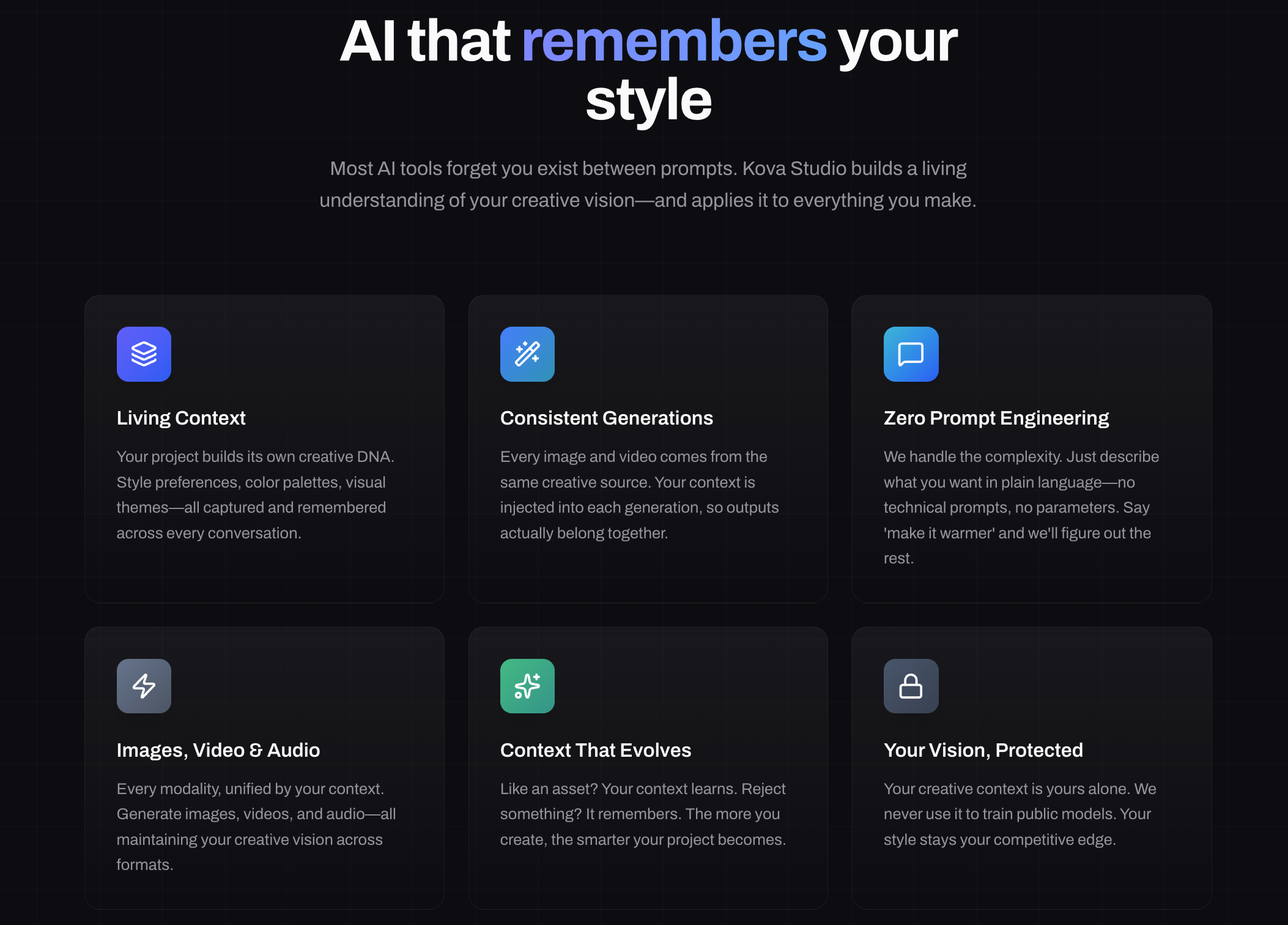 Kova Studio - Screenshot 4 showing product features and functionality