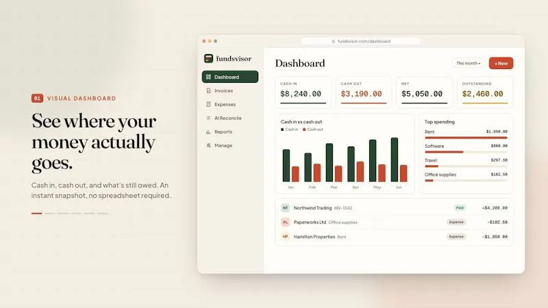 fundsvisor screenshot 1 (video preview)