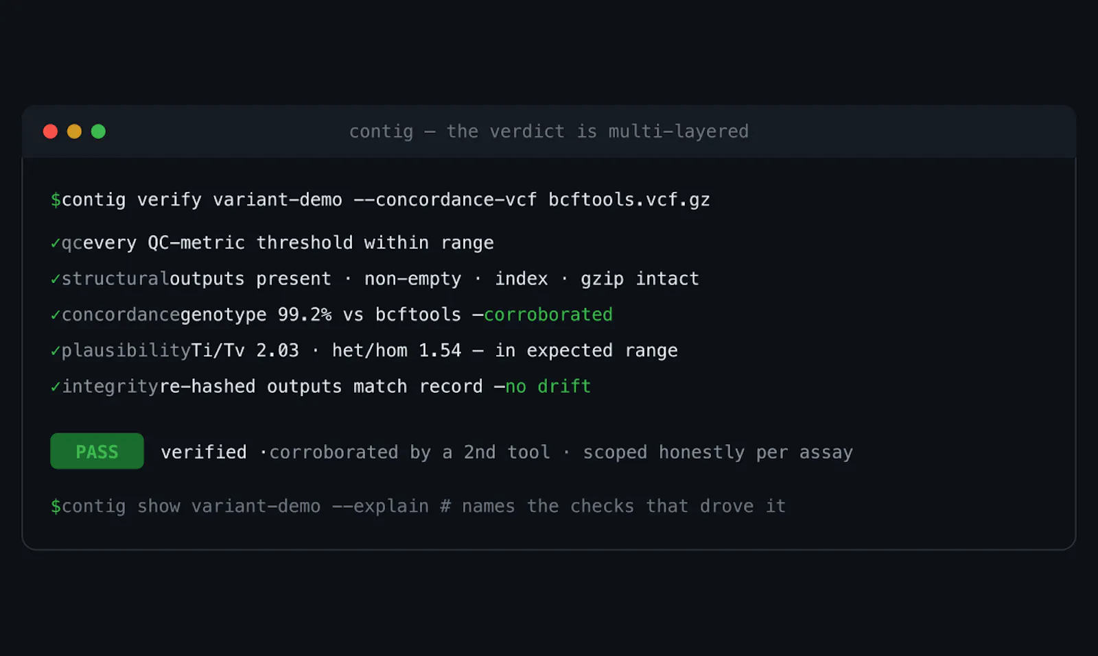 Contig screenshot 5