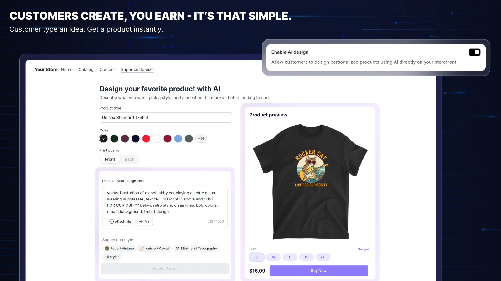SenHub AI Print on Demand screenshot 4