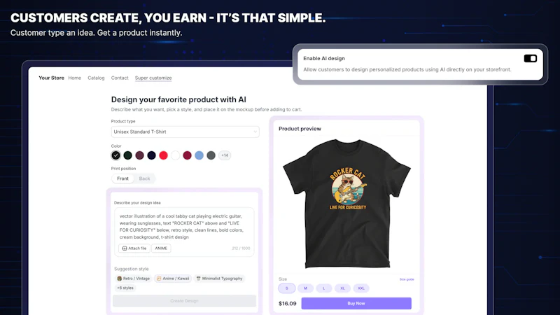SenHub AI Print on Demand screenshot 4