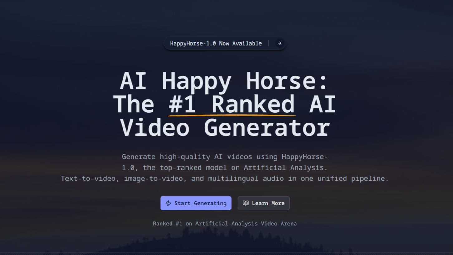 Happy Horse AI Video Generator gallery image