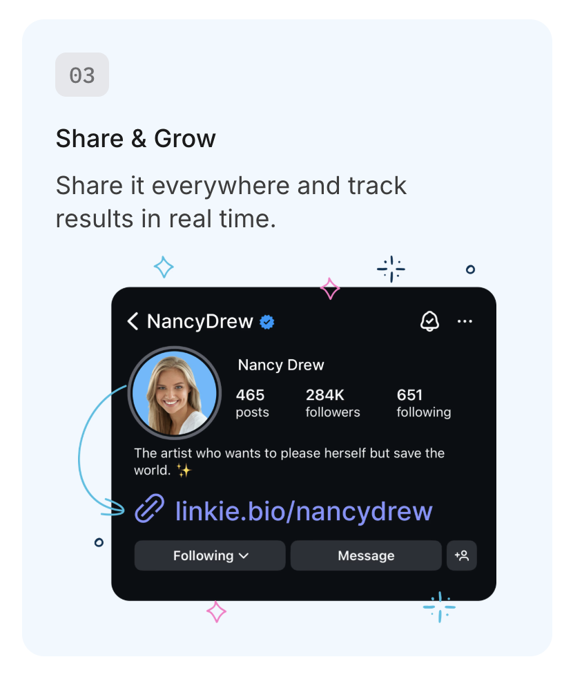 Média Lien - Comme Linktree, mais plus sexy et sans marque 5