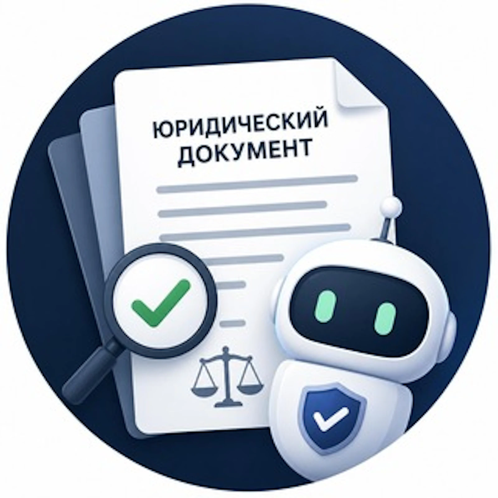 Telegram AI bot for legal documents screenshot 1