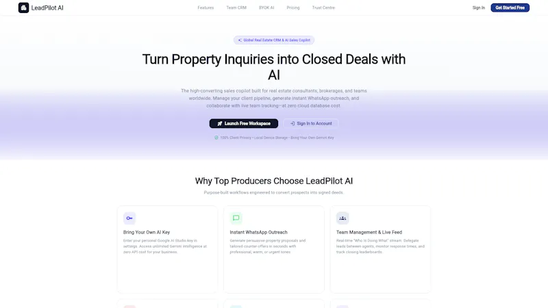LeadPilot AI screenshot 2