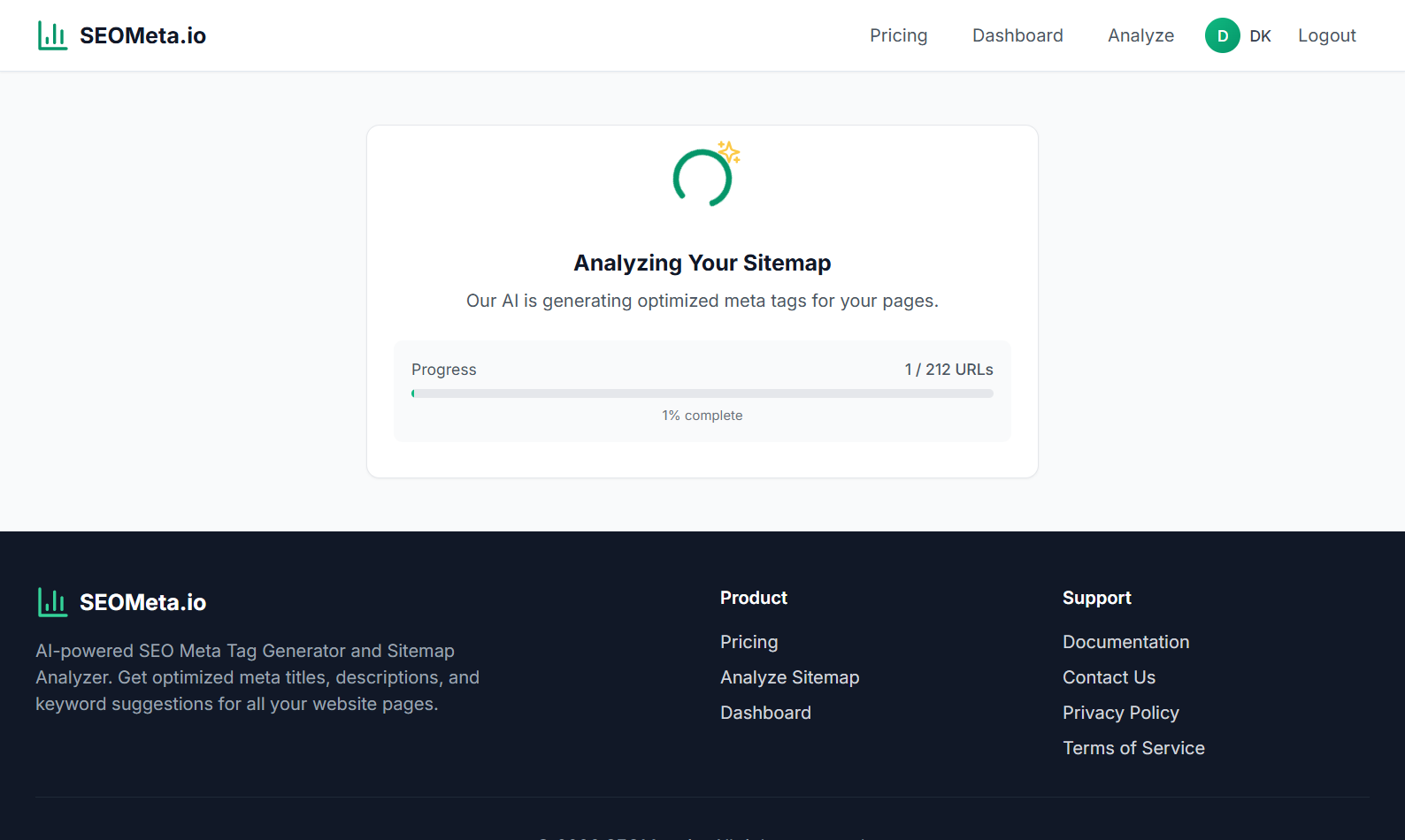 SEOMeta.io - Screenshot 3 showing product features and functionality