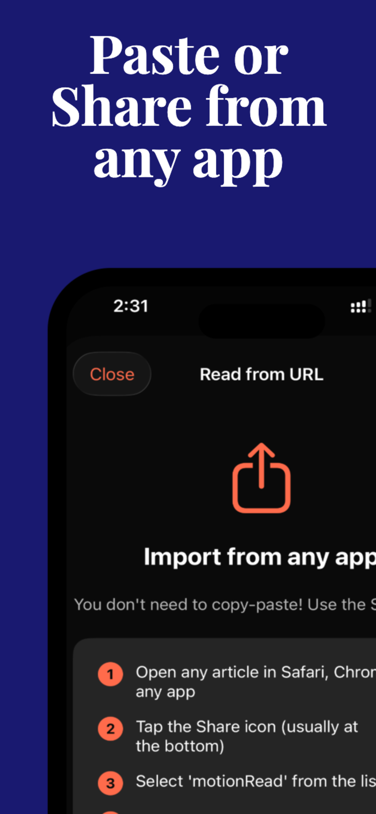 MotionRead gallery image