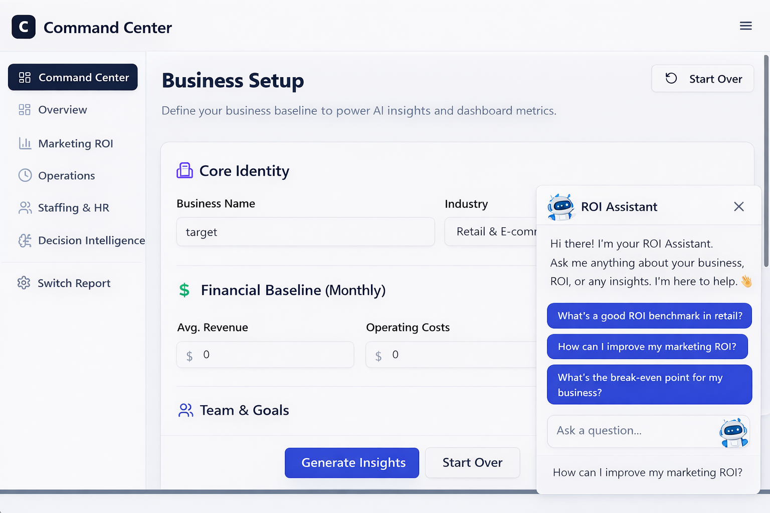 Command Center - Screenshot 3 showing product features and functionality