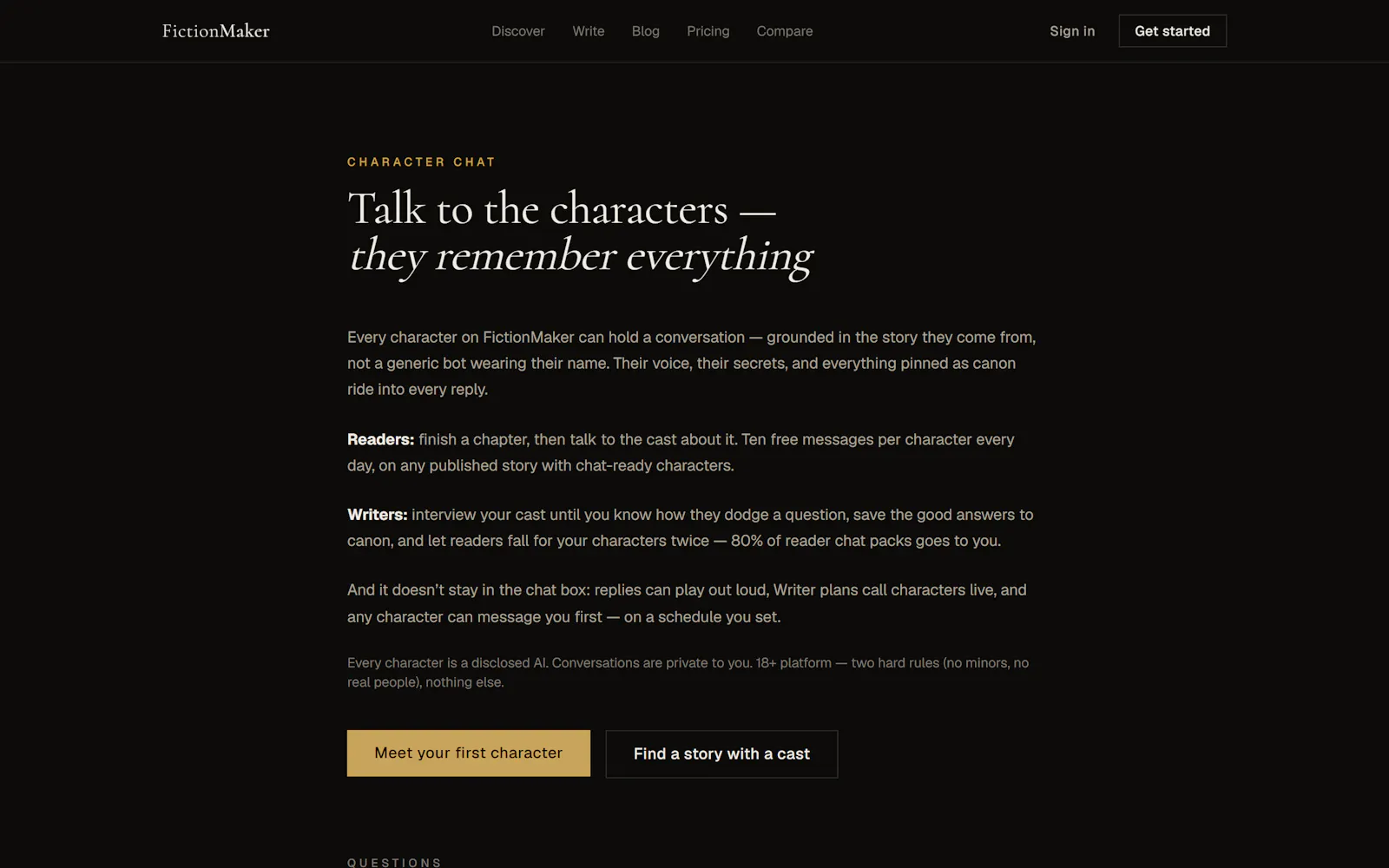 FictionMaker screenshot 4