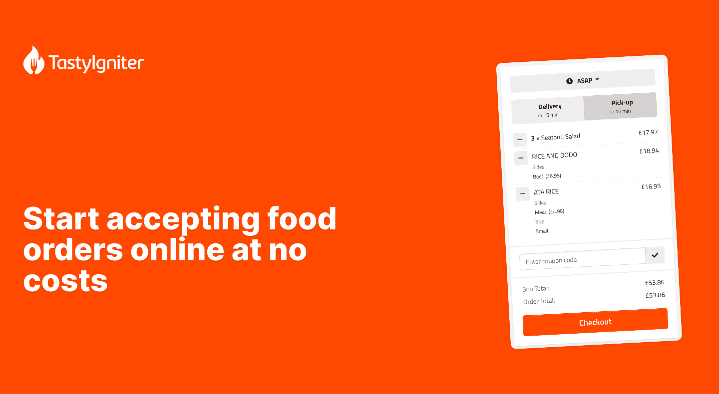 TastyIgniter Product Information, Latest Updates, and Reviews 2024