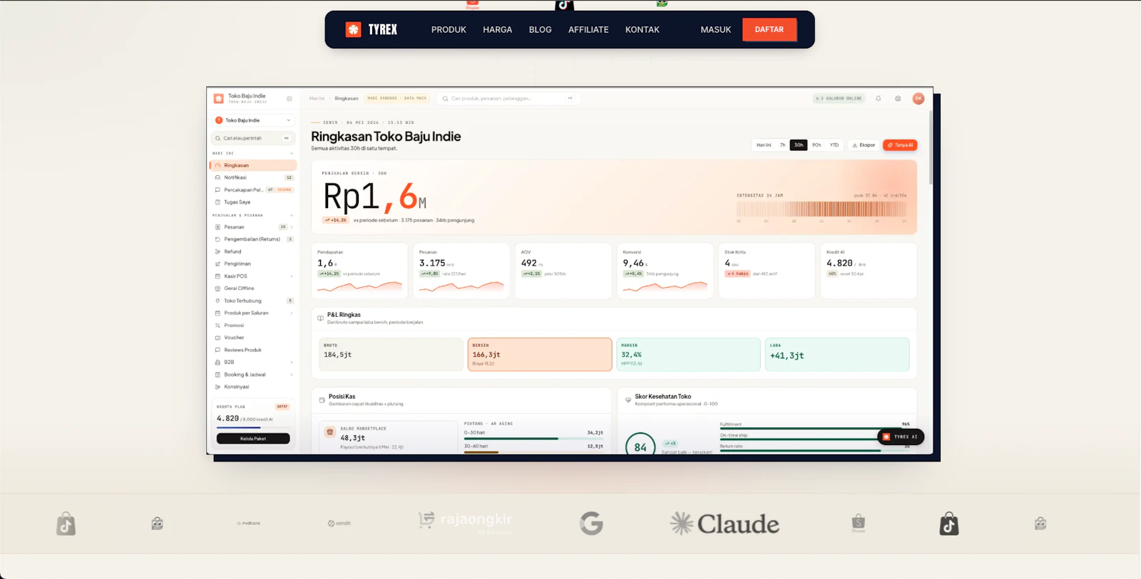 Tyrex Indonesia screenshot 2