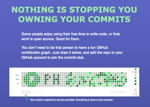 Draw your GH contributions gallery image