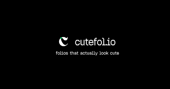 cutefolio产品图