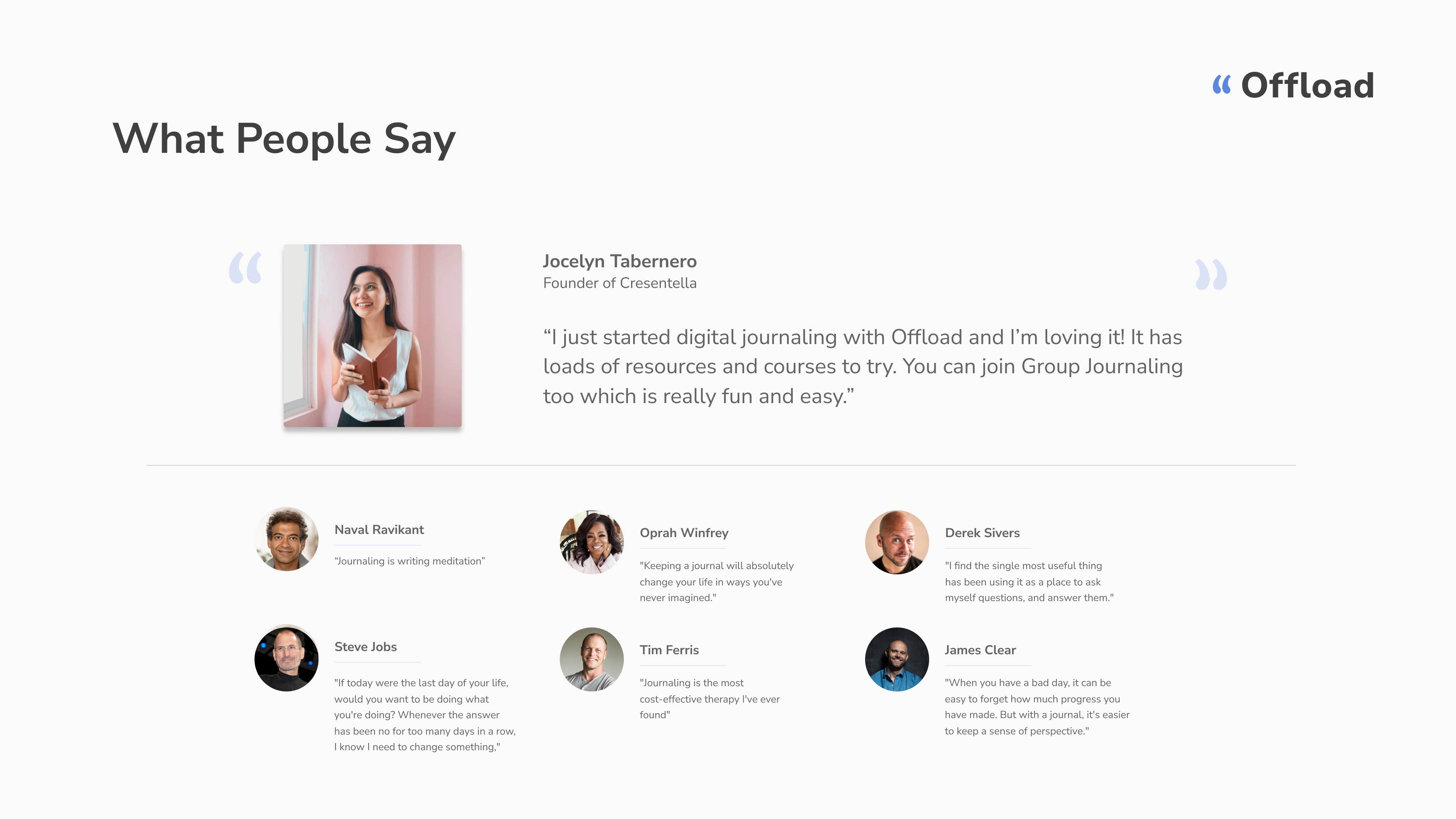 Offload Journal gallery image