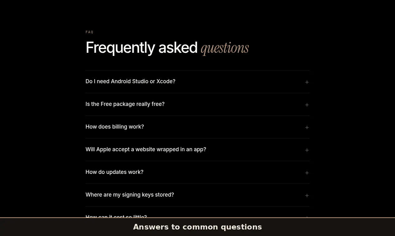 WebToApp gallery image