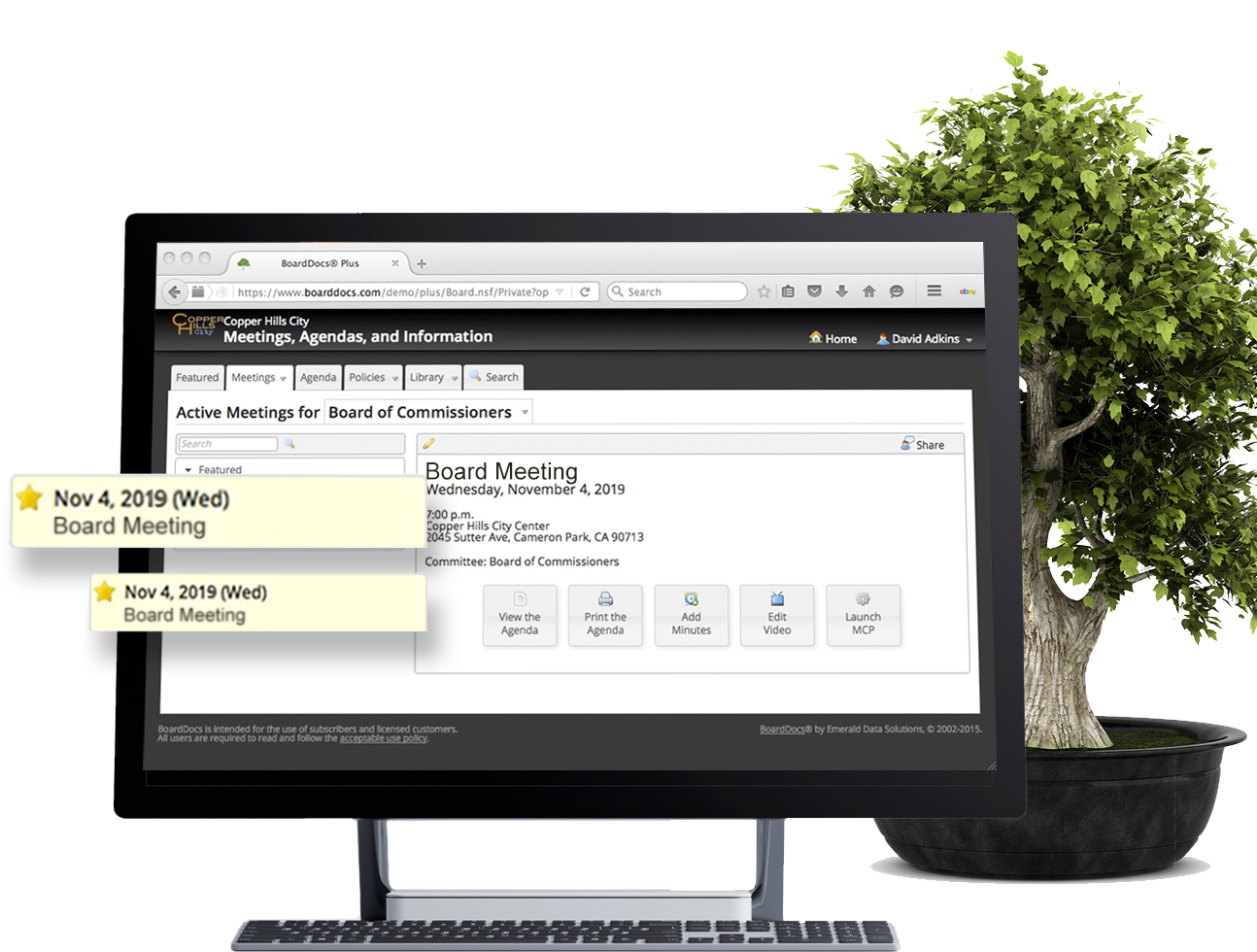 BoardDocs gallery image